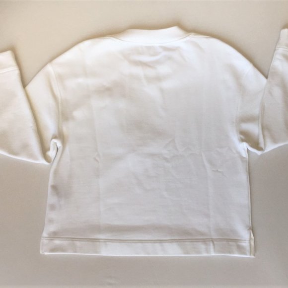 πHPπNWT$995 Burberry Sweatshirt w/Crystal Brooch - Picture 4 of 8